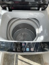 美菱（MeiLing）5.5KG波轮洗衣机全自动 蓝光智能预约洗脱一体 迷你小型家用宿舍租房单人安全童锁桶风干 以旧换新 5.5公斤宝石灰【一键操作+智能风干】 实拍图