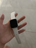 苹果（Apple） iWatch8 手表s8 智能运动男女情侣电话手表血氧监测 男女通用款 【S8 2022年上市】珍珠白 标配  【蜂窝款】45mm 实拍图