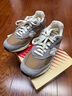 NEW BALANCE NB官方美產(chǎn)男鞋女鞋情侶復(fù)古潮流運(yùn)動休閑鞋993系列 灰色/古銅色 U993GG 40.5 (腳長25.5cm) 曬單實(shí)拍圖