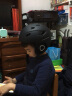 VOLOCOVER 专业滑雪头盔 一次成形 通风设计摩托 轮滑 安全 头盔带通风孔男女儿童单双板雪盔 黑色 M 码（52-55）建议大童 根据头围选择尺码 实拍图