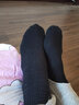 倫洛弗襪子女中筒襪秋冬ins潮流網(wǎng)紅純色復古松口堆堆襪黑白長(cháng)筒襪 復古中筒 7雙黑色 均碼 曬單實(shí)拍圖