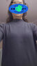 冪系女士毛衣連衣裙長款過膝秋冬新款配大·衣針織打底毛衣裙子 深灰色 XL 【建議115-125】 曬單實拍圖