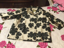 PORTS寶姿 女裝秋季新品雙排扣中長風(fēng)衣外套LA9T035GFQ045 黑色混色 XS (2) 曬單實(shí)拍圖
