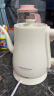 金灶（KAMJOVE） 茶艺专用泡茶烧水壶优雅长嘴电热水壶随手泡开水壶自动断电热水壶煮水壶家用1L T-93（象牙白色） 实拍图