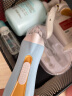 好伊贝（HOY BELL）婴儿电动磨甲器电动打磨器新生儿专用防夹肉指甲剪套装USB款蓝色 实拍图