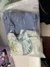 童泰（TONGTAI）寶寶秋衣套裝秋冬季純棉保暖嬰兒內(nèi)衣高腰提花秋褲睡衣藍(lán)色90cm 曬單實(shí)拍圖