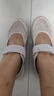 斯凱奇（Skechers）女鞋夏季瑪麗珍單鞋休閑鞋輕盈軟底透氣網(wǎng)面舒適運動鞋117327 薰衣草色/LAV 38 曬單實拍圖
