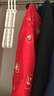 安奈兒（Annil）童裝男童夾克外套秋洋氣時髦紅色休閑保暖兒童上衣 紅黃花 170cm 曬單實拍圖