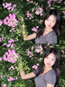 圣保美小個子連衣裙夏季女裝2025新款法式韓版顯瘦氣質t恤裙子夏天長裙 灰色 M 碼 曬單實拍圖
