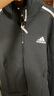 阿迪達斯 （adidas）外套男裝運動(dòng)服男士寬松連帽針織夾克GT9780 S 曬單實(shí)拍圖