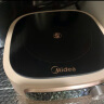 美的（Midea）电陶炉煮茶器 养生煮茶炉 家用电陶茶炉 办公室围炉煮茶 迷你电磁炉 低噪设计 八档火力 HW10W1-002 实拍图