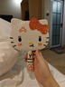 勛貍粑鏡子diy材料包hellokitty滿(mǎn)鉆手工貼鉆改造手持化妝鏡粘鉆石鑲鉆 白色手持鏡+材料包 曬單實(shí)拍圖