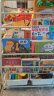 SOFS儿童书架绘本架简易落地宝宝小书柜铁艺幼儿置物架书本玩具收纳架 书架 L码 (5+1)层 2盒 实拍图