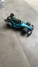 鲁咔贝卡四驱遥控车遥控F1方程式赛车智能双控喷雾漂移车男孩儿童新年礼物 双控方程式喷雾赛车蓝 实拍图