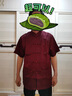 恒源祥【價(jià)】真絲中國風(fēng)桑蠶絲中老年人香云紗唐裝男士短袖套裝襯衣大碼 F2881酒紅 L 175 曬單實(shí)拍圖