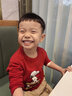 圖涂丫兒童帽子秋冬季1-3-10歲男女孩保暖加厚寶寶2歲5歲防風春秋毛線帽 大恐龍-夜幕藍（加絨） 大碼：建議3-10歲 曬單實拍圖