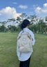 MYD背包女雙肩包書(shū)包旅行設計感小眾女大學(xué)生旅游輕便大容量旅行 果仁 中包 曬單實(shí)拍圖