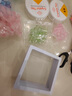 小米星兒童手鏈串珠手工diy材料玩具女生水晶穿珠子制作女孩子小女孩 琉璃手鏈【50琉璃珠】+彈力繩 曬單實(shí)拍圖