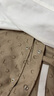杰克·瓊斯（JACK&JONES）春秋男裝潮流寬松棒球服仿麂皮老花長袖上衣滿印夾克衣服外套男士 柚木棕-E11 S 170 曬單實拍圖
