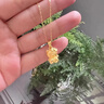 樂(lè)如魚(yú)黃金凱蒂貓吊墜女足金999卡通KT貓helloKitty吊墜七夕情人節(jié)禮物 足金背包KT吊墜約1.1-1.2g 曬單實(shí)拍圖