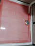 酌秀塑料地垫厨房卫生间淋浴室防滑垫子网眼镂空脚垫隔水家用防水垫 红普通款3.5mm 1.2米宽 1米长的 实拍图