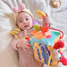 奥智嘉床挂床铃婴儿推车毛绒玩具挂件抬头抓握训练0-1岁宝宝牙胶抽抽乐 实拍图