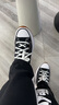 匡威（Converse）男鞋女鞋Run Star Hike季款低幫Run Star Hike帆布鞋板鞋168816C 厚底黑色低幫 168816C 36 曬單實拍圖