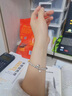 中國黃金（CHINA GOLD）銀手鏈女士S99足銀兩世歡手鏈串珠七夕情人節(jié)禮物送老婆長輩媽媽 足銀兩世歡手鏈約11g*真愛禮盒 曬單實拍圖