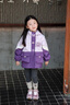 班喜迪女童外套春秋季2025新款兒童衣服洋氣女寶寶三合一可拆卸秋裝童裝 紫色 三合一 【搖粒絨內膽】 80 cm 曬單實拍圖