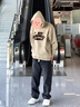 妙奕嘉連帽衛衣男士秋冬季長(cháng)袖圓領(lǐng)衛衣男裝衣服青少年美式衛衣男生寬松 卡其色潮牌復古連帽衛衣 L 【建議95-110斤】 曬單實(shí)拍圖