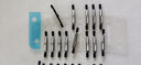 蒙萊奇門底密封條PVC毛刷門掃木門縫隔音條防風(fēng)防塵條自粘型玻璃門擋條 白色 1米長(zhǎng)1根 15mm毛長(zhǎng) 曬單實(shí)拍圖