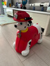 汪汪隊立大功（PAW PATROL）旅行箱兒童騎行行李箱三用可坐可拖拉可拆卸背包生日禮物 毛毛騎行旅行箱 曬單實(shí)拍圖