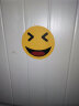 忆美特装饰贴个性DIY墙贴儿童房笑脸贴纸办公室创意emoji表情贴画 微笑 小号1个（直径11cm） 实拍图
