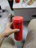 膳魔師（THERMOS）膳魔師新口紅杯小光環(huán)系列保溫杯便攜小容量附杯包TCNO-250禮盒 寶石紅 260ml 曬單實拍圖