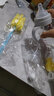愛得利奶瓶新生嬰兒寬口徑帶手柄吸管防摔防脹氣塑料奶瓶 銀灰300ml【三用】+奶瓶刷 曬單實(shí)拍圖