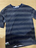 亞貝梵夏季短袖T恤男復古韓版潮流條紋學(xué)生情侶港風(fēng)ins寬松百原宿風(fēng)半袖 復古藍 2XL 170~185斤 曬單實(shí)拍圖