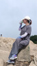 靓魅姿帽子男女韩版潮网红鸭舌帽学生户外新款运动棒球帽遮阳帽显脸小 米色（红字） 均码可调节（52-60） 实拍图