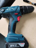 博世（BOSCH）鋰電沖擊鉆GSB185-LI充電手電鉆多功能家用起子雙速18V電動工具 GSB185-LI單電（2.0ah）+附件 曬單實拍圖