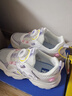 米菲童鞋女童運動(dòng)鞋2025新款春秋防滑輕便透氣百搭休閑白鞋兒童跑步鞋 白淺紫 /(革面-腳長(cháng)+1cm=鞋內長(cháng)) 34 鞋內長(cháng)21.9cm 曬單實(shí)拍圖