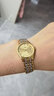 【二手99新】浪琴女表律雅鍍金表系列女士石英手表二手手表鐘表 鋼帶【表徑25mm】L4.259.2.32.7 曬單實(shí)拍圖