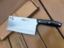 爱仕达（ASD）菜刀 大将系列防粘切片刀50Cr15mov不锈钢家用刀具 实拍图