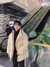 賓迪肯（BINDIKEN）羽絨棉服男冬季學(xué)生連帽面包服寬松棉襖潮流ins加厚保暖棉衣外套 黑色 XL 曬單實(shí)拍圖