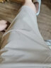 真維斯（Jeanswest）五分休閑短褲男士夏季薄款寬松直筒運動中褲子西褲新款冰絲褲 卡其色 34 碼 曬單實拍圖