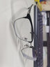 海倫凱勒近視眼鏡架男商務(wù)復古半框方形新品可配變色茶平光藍光鏡有度數 鏡框+1.56防藍光鏡片(0-500度) 曬單實(shí)拍圖