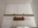 品質(zhì)鏡前燈 衛(wèi)生間led免打孔浴室鏡柜專用壁燈梳妝臺鏡燈燈具 伸縮款-40CM-9W白光(金色) 曬單實拍圖