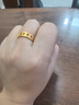 周生生七夕禮物  黃金戒指足金六字大明咒文化祝福戒指 90475R 計價 11圈 - 4.11克(含工費200元) 曬單實拍圖