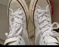 匡威（Converse）【滔搏運動(dòng)】匡威男鞋女鞋高幫帆布鞋Chuck 70復古系帶硫化鞋 162056C 38 曬單實(shí)拍圖