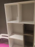 雅美乐架落地简易置物架层板可调书柜1.6米储物收纳柜子 白色 实拍图