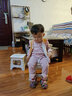 G.DUCKKIDS童裝品牌 嬰兒衣服秋裝女童公主裙韓版紅色周歲禮服裙0一6歲女寶 裙子 80cm 曬單實(shí)拍圖
