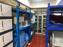 實(shí)邦貨架重型倉庫貨架大型倉儲庫房托盤(pán)置物架五金配件展示架600KG/層 藍色重倉 150*60*200=4層副架600KG/層 曬單實(shí)拍圖